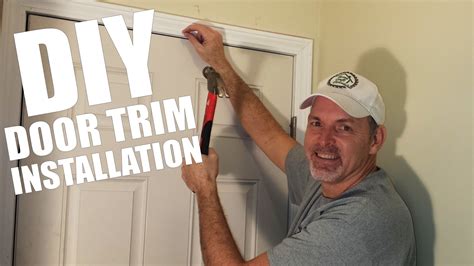 Easy Way To Install Door Trim Youtube