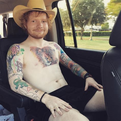 Ed Sheeran Tattoos Bad