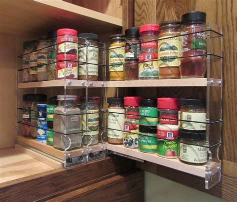 Efficient Spice Rack Organization