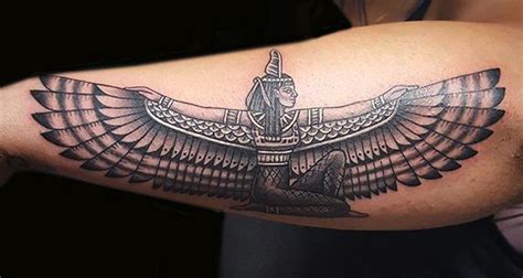 Egyptian Goddess Maat Tattoos