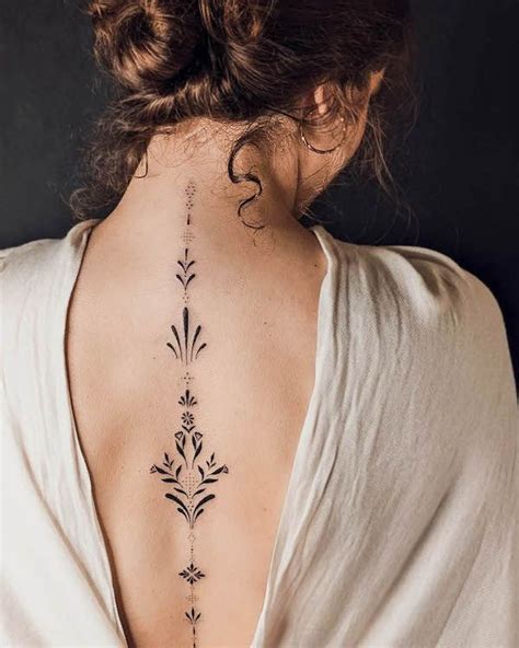 7 Elegant Spine Tattoo Designs to Inspire You