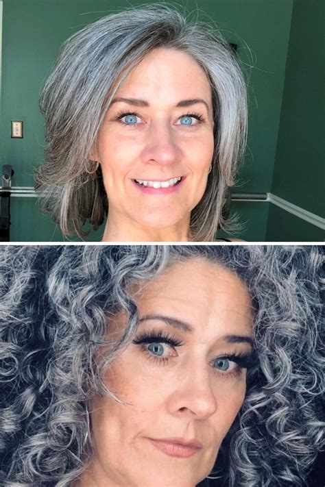 Embrace Your Grays Read Tina S Gray Hair Transition Story Transition