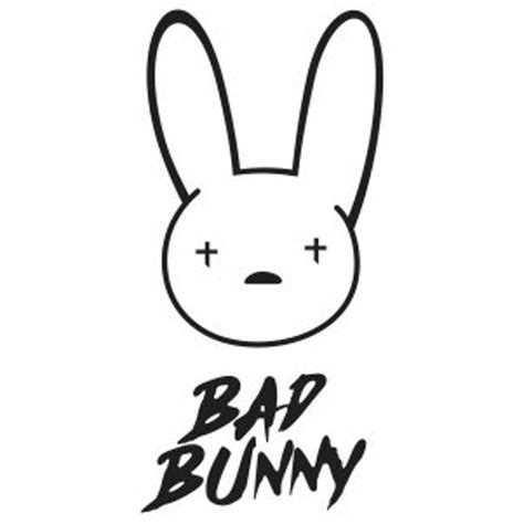 Embroidery Design Bad Bunny Logo Pes Design Instant Download Etsy