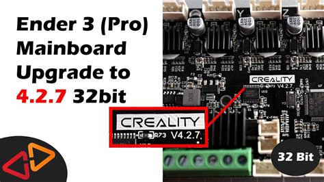 Ender 3 Pro Upgrade Creality 4 2 7 Mainboard Youtube