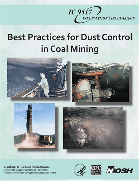 Engineering Controls Database Best Practices For Dust Control In Coal