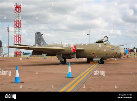 English Electric Canberra Pr 9 Xh134 At The Riat Air Show At Raf