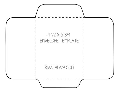 Envelope Template For A4 Paper