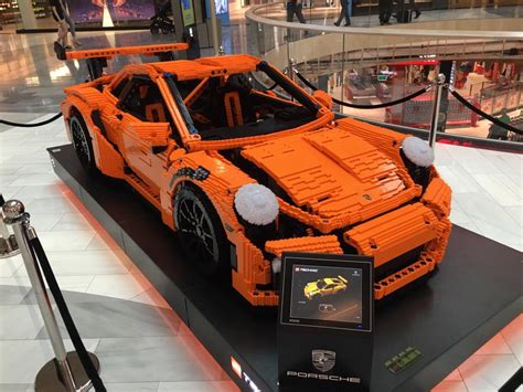 Epic Full Sized Porsche 911 Gt3 Rs Lego Car In Sweden Gtspirit