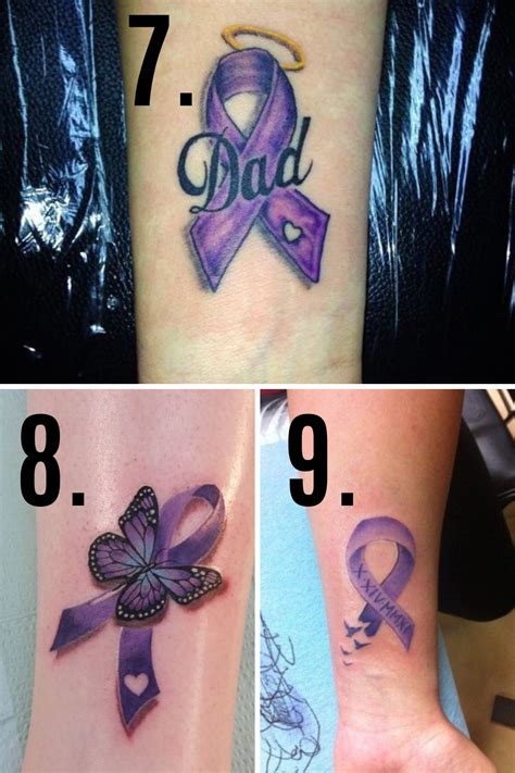 Epilepsy Awareness Tattoo Designs