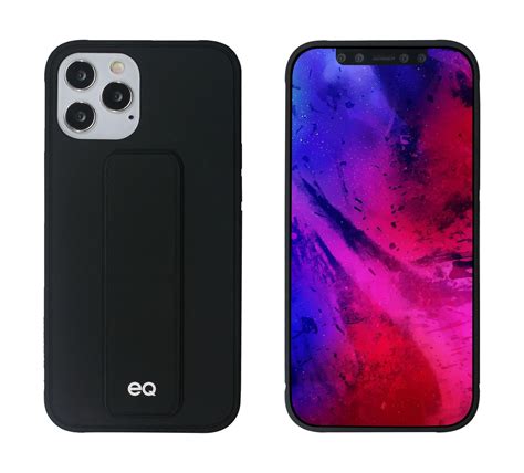 Eq Iphone 12 Pro Max Grip Case Black