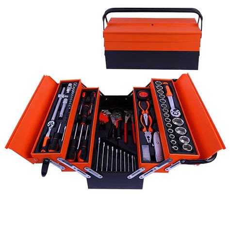 Essential Tool Arsenal 85 Piece Manual Ratchet Wrench Socket