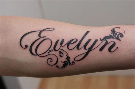 Evelyn Tattoo Designs and Meanings Explained