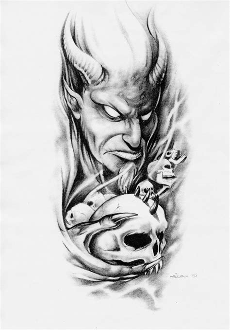 Dark Ink: 20 Evil Tattoo Designs to Haunt You