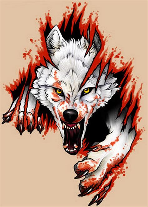 Evil Wolf Tattoo Designs and Their Dark Meanings