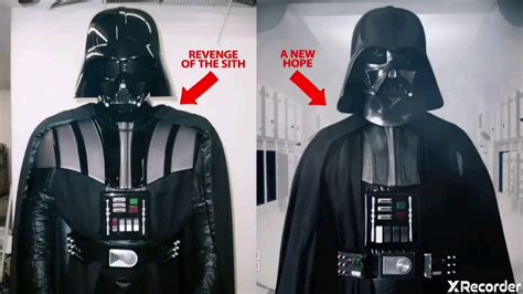 Evolution Of Darth Vaders Costume Youtube