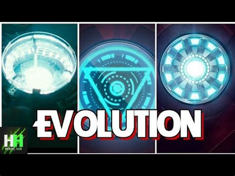 Evolution Of Iron Man S Arc Reactor All Arc Reactors Heroic Hub