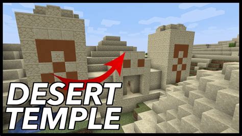 Exploring Minecraft Desert Temple Youtube