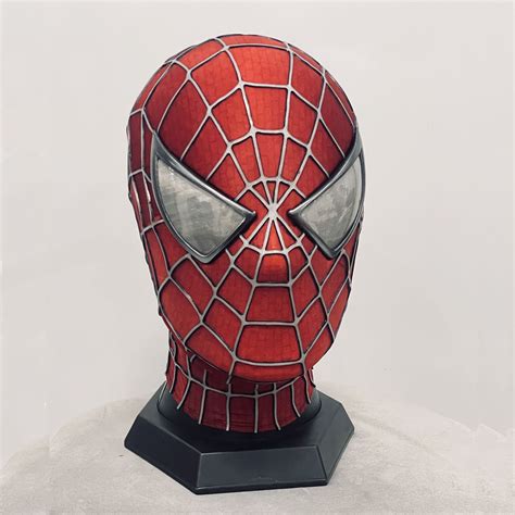 Eye Movement Spiderman Mask Cosplay Sam Raimi Spider Man Mask Etsy