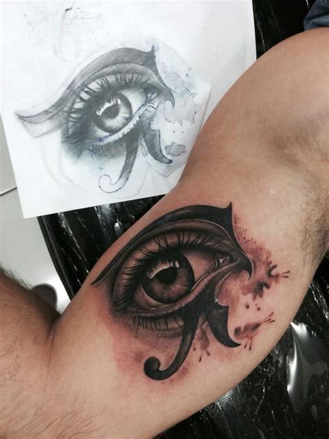 Eye of Horus Tattoo Design Meaning and Inspiration