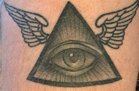 Eye Of Providence I Got This Tattoo About A Year Ago I Love It But I M Starting To Learn It Has Multiple Meanings And I Coach At A Catholic School I Don T