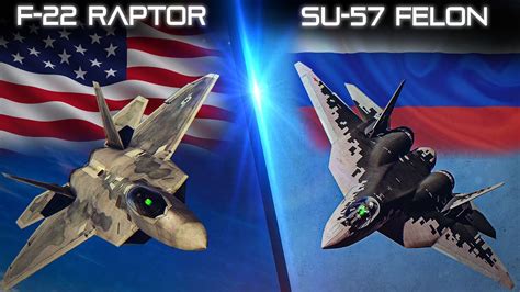 F 22 Raptor Vs Su 57 Which Would Win Youtube