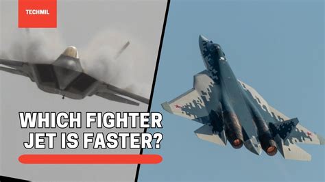 F 22 Vs Su 57 Which Fighter Jet Is Faster F22fighterjet F22raptor