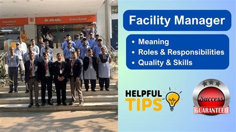 Facility Manager Job Description Facility Manager Roles And Responsibilities Youtube