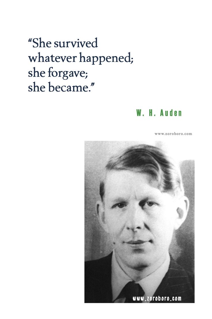 Facts About W H Auden Of English Poet