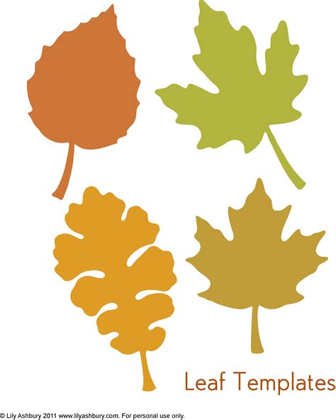 Fall Leaf Templates Printable Leaf Template Printable Fall Leaf