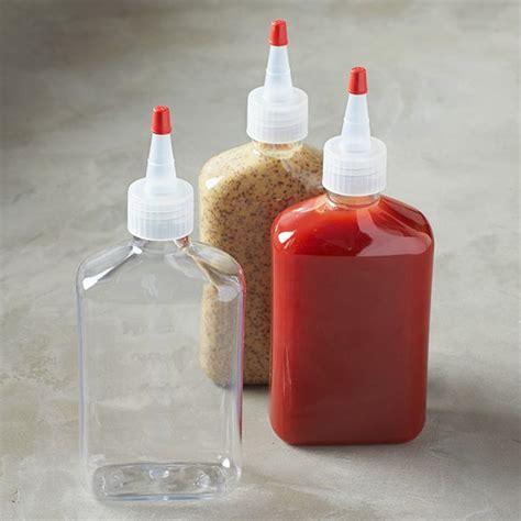 Fancy Reusable Condiment Squeeze Bottles Condiments Squeeze Bottles