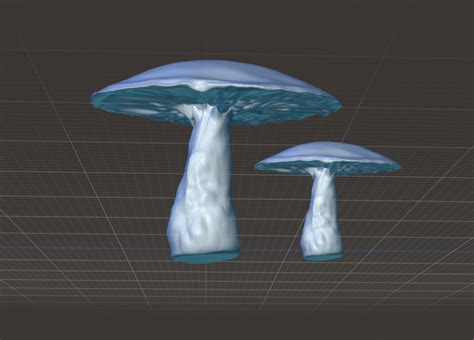 5 Whimsical Fantasy Mushroom STL Designs