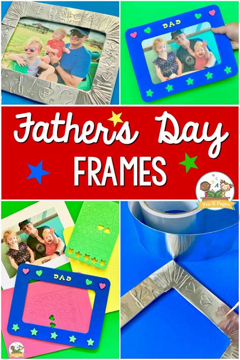 Father S Day Frames Preschoolers Can Make Pre K Pages