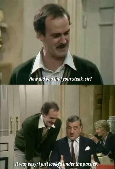 Fawlty Towers Funny Tv Series Tv Series Quotes Tv Shows Funny Tv Quotes Best Tv Shows