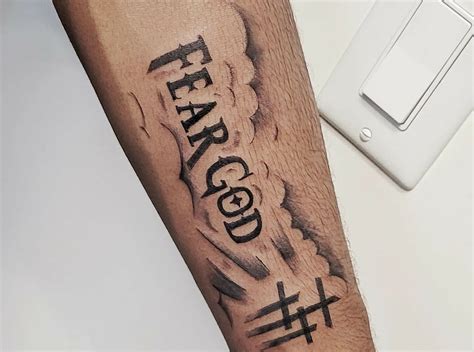 Fear God Tattoo Designs for the Devout and Brave