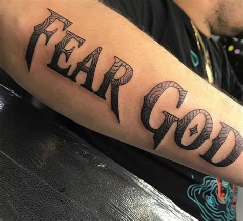 Fear God Tattoo Meaning and Designs Explained