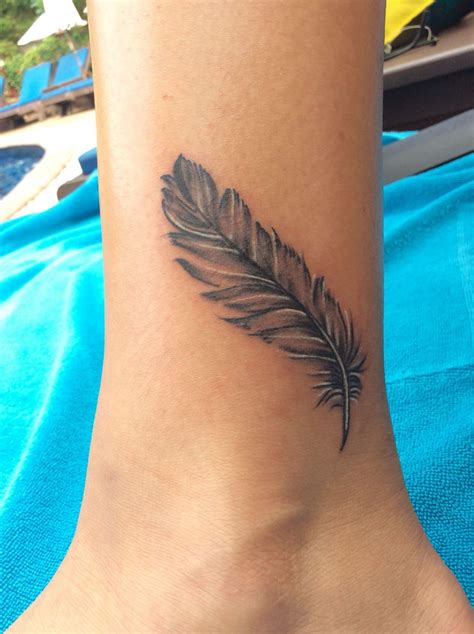 Feather Tattoo Designs For Wrist