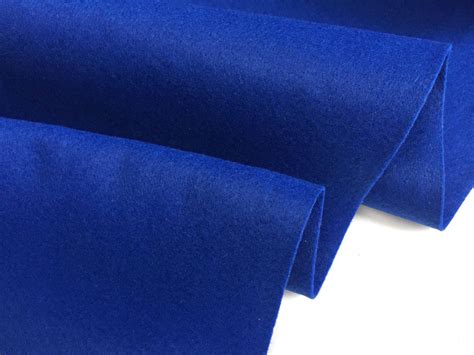 Felt Fabric Felt Material Blue Felt