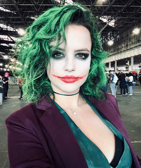 Female Joker Halloween Costume Joker Halloween Makeup Holloween Makeup Clever Halloween