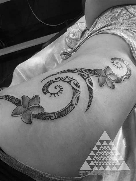 Feminine Polynesian Tattooing By Samuel Shaw At Kulture Tattoo