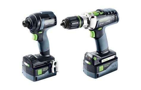 Festool 576491 Tid Pdc 18V 2 Piece Impact Driver And Hammer Drill Set Alliance Hardware