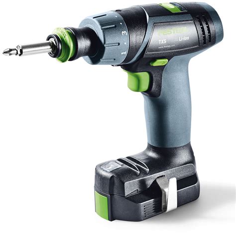 Festool Txs 12V Cordless Drill 2 X 2 6Ah Toolstation