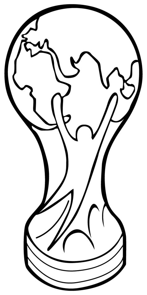 Fifa World Cup Trophy Coloring Page Copa Do Mundo Copa Do Mundo 2022