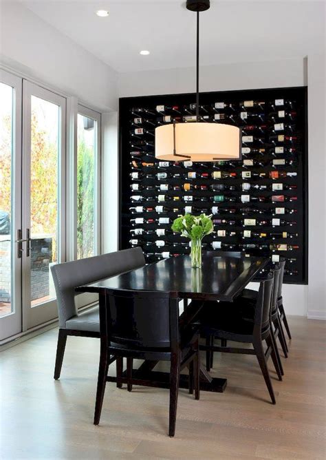 Filled A Dining Room Wall Wine Rack Wall Wine Wall Wine Wall Decor