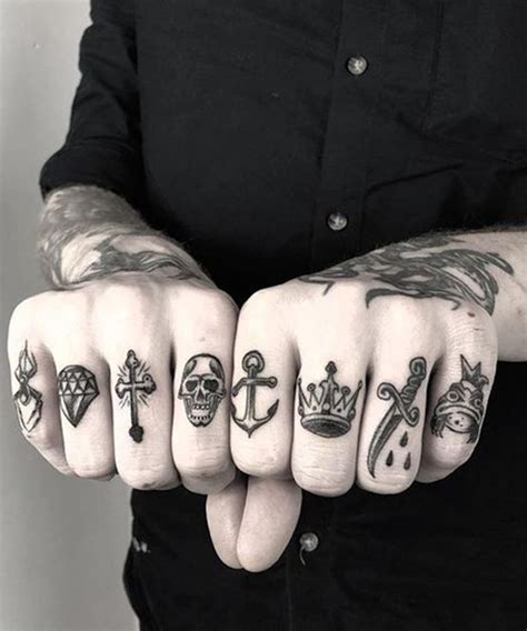 Inked Inspiration: Unique Finger Tattoo Ideas for Men