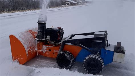 Finish Remote Control Snow Blower Ready For Snow Youtube