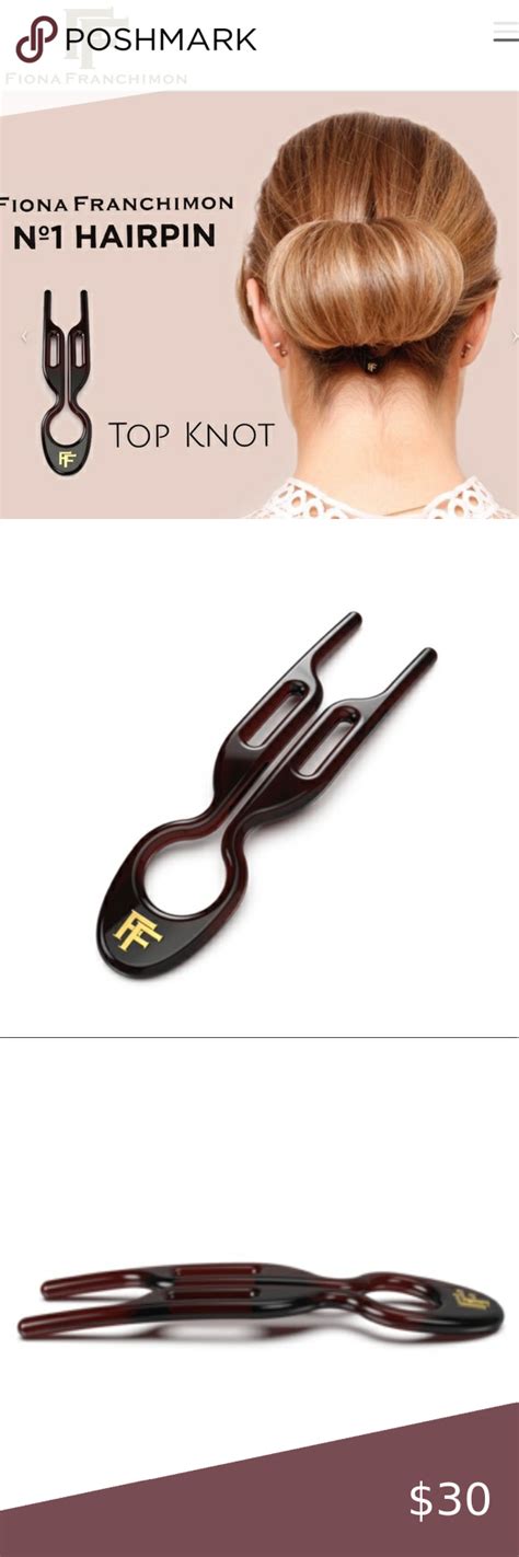 Fiona Franchimon No 1 Hairpin Brown Hair Pins Women Accessories Brown