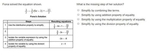 Fiona Solved The Equation Shown Startfraction 5 Over 3 Endfraction V