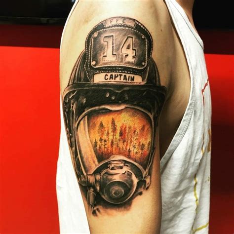 10 Fireman Tattoo Designs to Fuel Your Courage