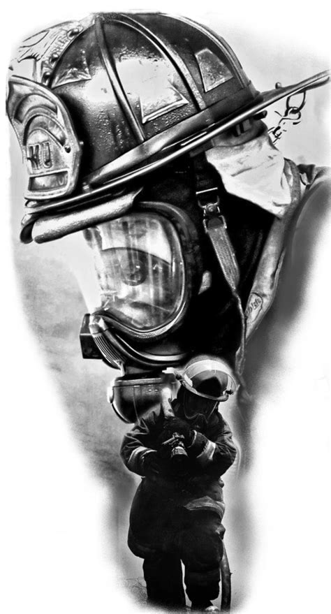 Fireman Tattoo Firefighter Tattoo Firefighter Paramedic Firefighter Decor Dad Tattoos