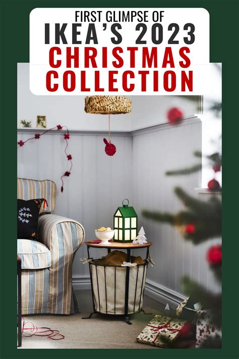 First Glimpse Of Ikea S 2023 Christmas Collection Ikea Christmas